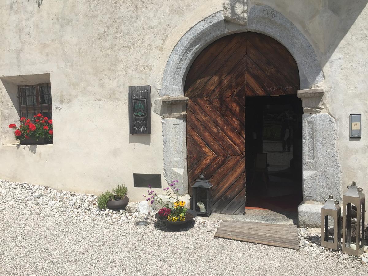 Ansitz Heufler Hotel Rasun di Sopra Exterior foto